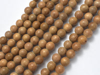 Silkwood Beads, 8mm(8.3mm) Round