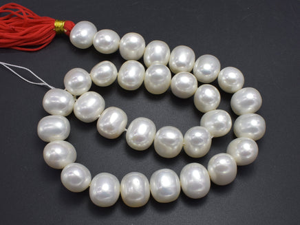 Shell Pearl, 13x15mm Nugget Beads-RainbowBeads