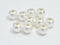 15pcs Matte 925 Sterling Silver Beads, 4mm Round Beads-RainbowBeads