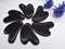 Black Obsidian Gua Sha Tool, Facial Massage Board-RainbowBeads
