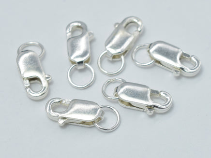 4pcs 925 Sterling Silver Lobster Clasp-RainbowBeads