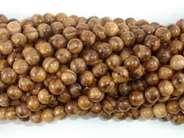 Aqarwood Beads, 6mm(6.3mm) Round Beads, 26 Inch-RainbowBeads