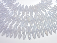 Glass Beads-Light Lavender, 8x22mm Marquise, 11 Inch-RainbowBeads