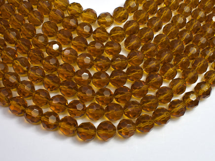 Crystal Glass Beads, 12mm Faceted Round Beads, 29 beads-RainbowBeads
