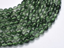 Quartz - Green, 8mm (8.3mm) Round-RainbowBeads