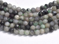 Emerald, 3mm Micro Faceted Round