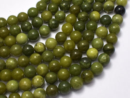 Canadian Jade Beads, 8mm (8.5mm)-Rainbow Beads