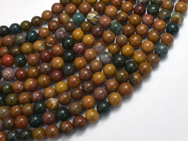 Ocean Jasper, 6mm (6.7mm), Round