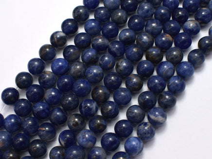 Sodalite Beads, Round, 8mm-Rainbow Beads