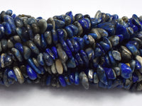 Lapis Lazuli Beads, 5-9mm Chips-RainbowBeads