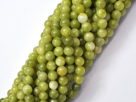 Jade 6mm (6.7mm) Round Beads-RainbowBeads