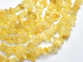 Citrine Chips Beads, Approx. (4-10) mm, 31 Inch