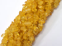 Citrine Chips Beads, Approx (4-10) mm, 32 Inch-Rainbow Beads