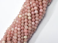 Pink Opal, 4mm (4.8mm) Round-RainbowBeads