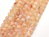 Citrine 8mm Round-Rainbow Beads