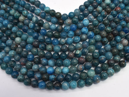 Apatite Beads, 8mm Round Beads-RainbowBeads