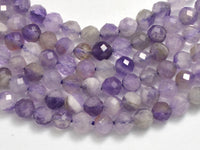 Amethyst, 4mm Micro Faceted Round