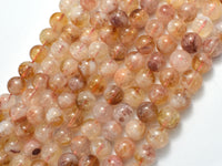 Citrine Beads, 8mm, Round