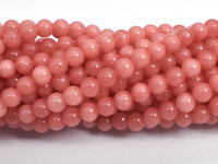 Malaysia Jade - Peach Pink, 4mm (4.5mm), Round