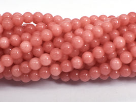 Malaysia Jade - Peach Pink, 4mm (4.5mm), Round