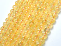 Citrine Beads, 8mm Round Beads