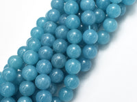 Blue Sponge Quartz Beads, Round, 10mm