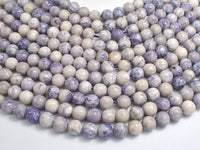Purple Tiffany Jasper, 8mm Round BEads (288054001)