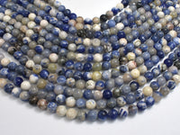 Sodalite Beads, 8mm Round Beads