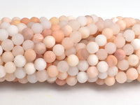 Matte Pink Aventurine Beads, 6mm Round Beads