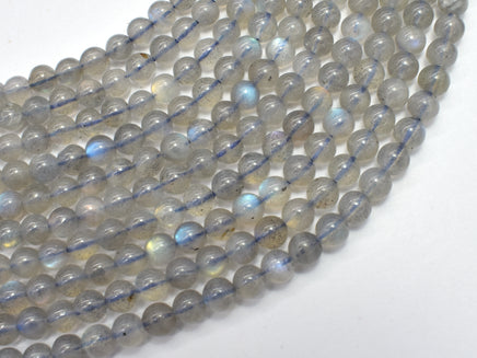 Labradorite Beads, 5mm Round Beads-RainbowBeads