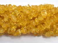 Citrine Chips Beads, Approx (4-10) mm, 32 Inch-Rainbow Beads