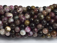 Tourmaline Beads, 6mm Round Beads