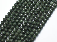 Natural Mocui Jade, 6mm Round