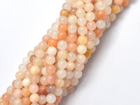 Pink Aventurine Beads, 6mm Round Beads-RainbowBeads