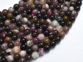Tourmaline Beads, 6mm Round Beads