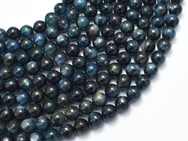 Kyanite Beads, 6mm (6.5mm) Round Beads, 15.5 Inch-Rainbow Beads