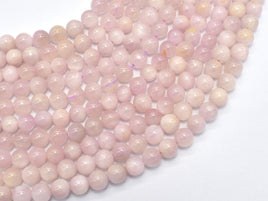 Kunzite Beads, 6mm (6.7mm) Round Beads-RainbowBeads