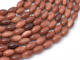 Goldstone Beads, 8x12mm Rice Beads