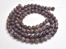 Lepidolite Beads, Round, 8mm
