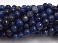 Sodalite Beads, Round, 8mm-Rainbow Beads