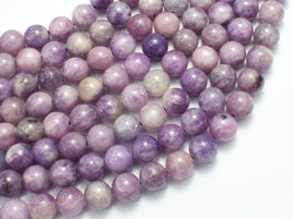 Lepidolite Beads, Round, 8mm-Rainbow Beads