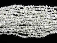 Howlite, 4mm - 9mm Chips Beads-Rainbow Beads