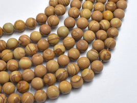 Wood Jasper Beads, Round, 8 mm-RainbowBeads