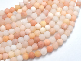 Matte Pink Aventurine Beads, 6mm Round Beads