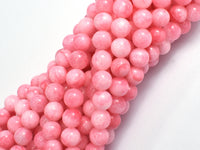 Jade - Pink, 8mm Round