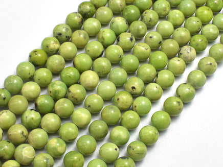 Chrysoprase Beads, 8mm (7.8mm) Round Beads-RainbowBeads