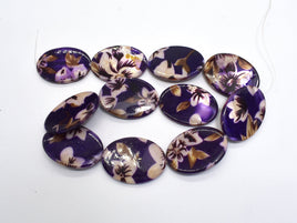 Mother of Pearl Beads, Shell, 25x35mm Oval Beads
