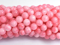 Jade - Pink, 8mm Round