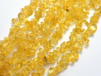 Citrine Chips Beads, Approx (4-10) mm, 32 Inch-Rainbow Beads