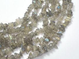 Labradorite Beads, 4mm - 9mm Chips Beads-RainbowBeads